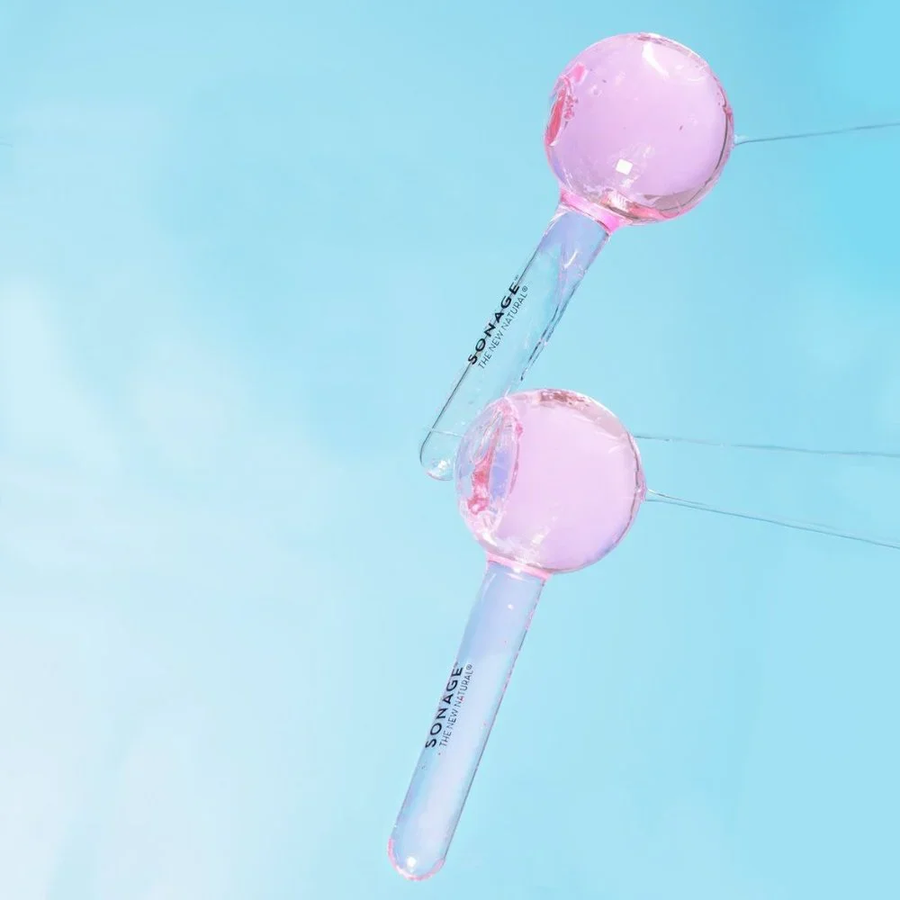 SONAGE FRIOZ ICY GLOBES FACIAL MASSAGER BEAUTY TOOL